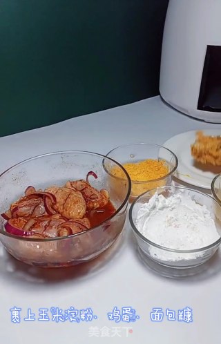 让你流口水的脆炸鸡翅的做法步骤：7