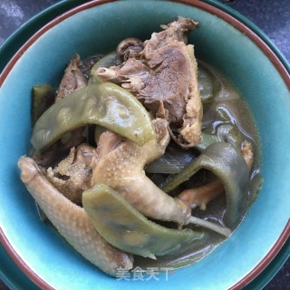 眉豆炖乳鸽的做法步骤：14