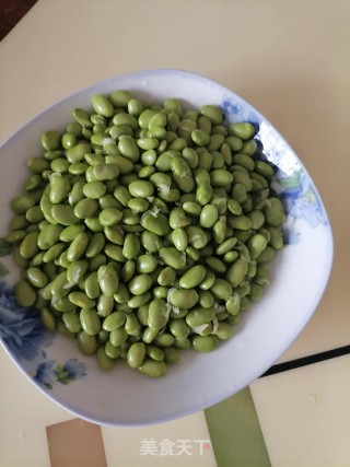 肉末炒青豆的做法步骤：1