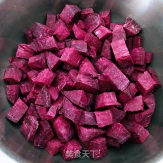 大枣紫薯银耳羹#汤羹#的做法步骤：2
