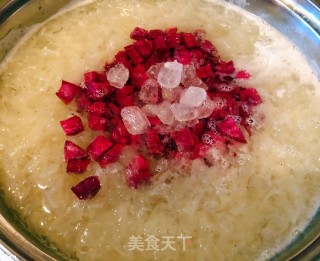 大枣紫薯银耳羹#汤羹#的做法步骤：7