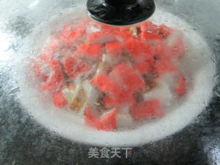 蟹肉棒蒸豆腐的做法步骤：8