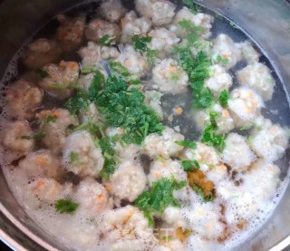 莲藕肉丸汤#汤羹#的做法步骤：11