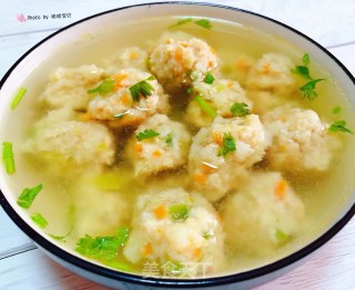 莲藕肉丸汤#汤羹#的做法步骤：12