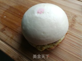 中式汉堡（鸭蛋牛肉秋葵馒头）的做法步骤：10