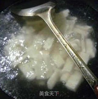 青菜鸡蛋炒年糕的做法步骤：7