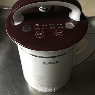 红豆薏米豆浆的做法步骤：3