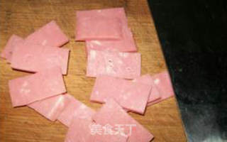 盐水方腿菜芯炒迷迷饺的做法步骤：4