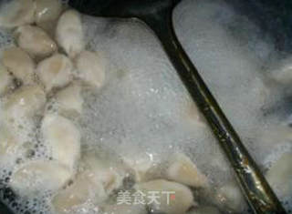 盐水方腿菜芯炒迷迷饺的做法步骤：6