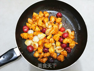 果味鸡丁的做法步骤：14