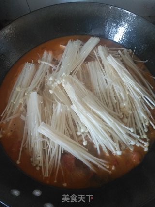 酸汤肥牛的做法步骤：5