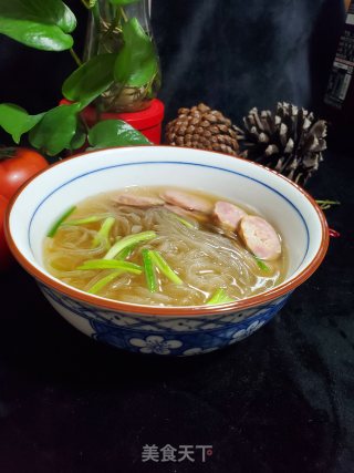 香肠红薯粉的做法步骤：6