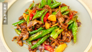 香辣子姜鸡胗丨比鸡肉好吃又脆爽的做法步骤：9
