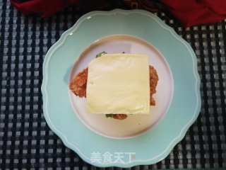 鸡排芝士中式汉堡的做法步骤：10