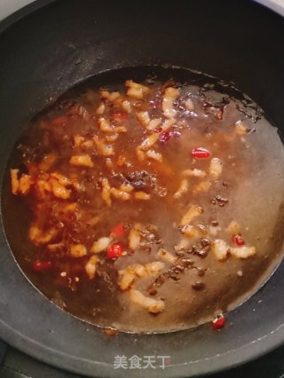 酸菜肉丝汤粉的做法步骤：8