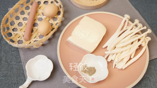 蟹味菇豆腐汤丨健康营养身体壮！！的做法步骤：1