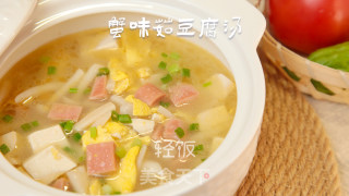蟹味菇豆腐汤丨健康营养身体壮！！的做法步骤：6