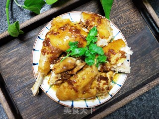 沙姜焗鸡的做法步骤：9