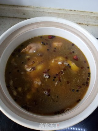 砂锅鸡子炖土豆的做法步骤：5