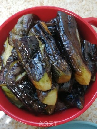 五花肉烧茄子的做法步骤：3