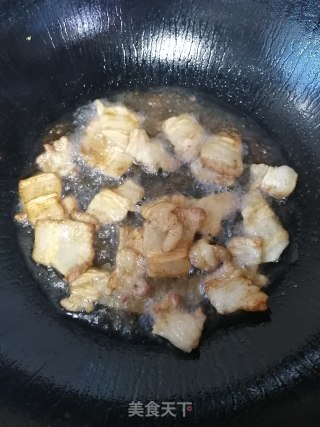 五花肉烧茄子的做法步骤：7