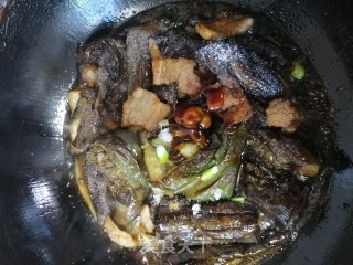 五花肉烧茄子的做法步骤：8