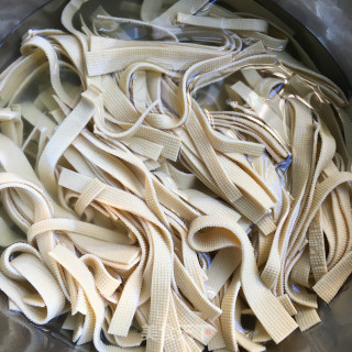 麻辣藕丁鸡块米线的做法步骤：14