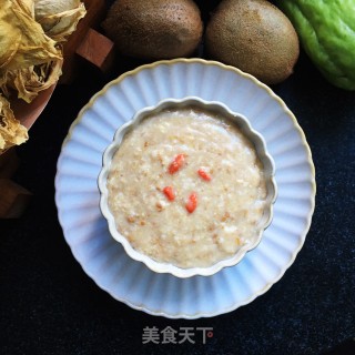 亚麻籽粉煮燕麦的做法步骤：9