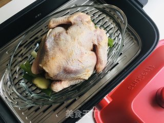 葱油鸡的做法步骤：4