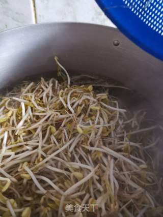 凉拌豆芽，酸辣爽口，脆脆的超下饭????的做法步骤：6
