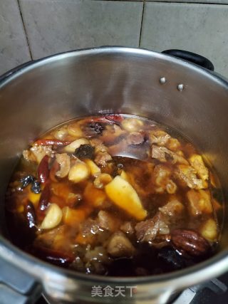 红烧牛腩的做法步骤：10