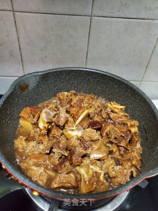 红烧牛腩的做法步骤：12