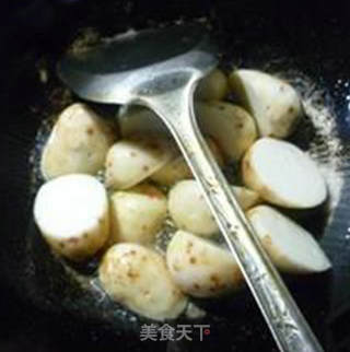 笋丝雪菜烧芋艿的做法步骤：5