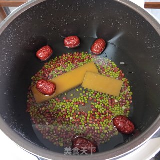 红豆绿豆汤的做法步骤：4