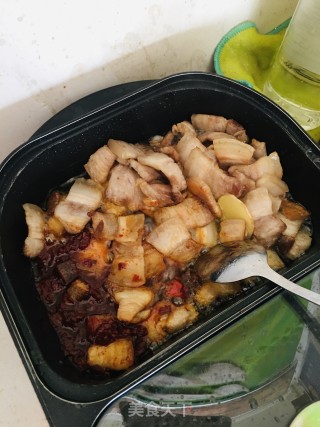 辣椒炒五花肉的做法步骤：8