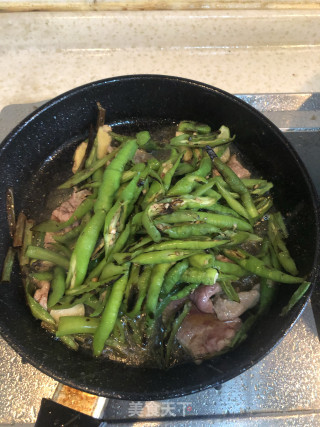 青椒牛肉片的做法步骤：4