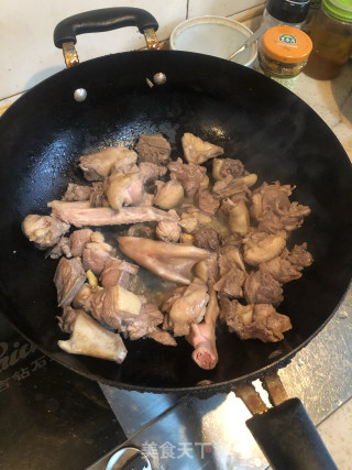 扁豆烧鸭的做法步骤：4