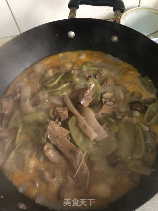扁豆烧鸭的做法步骤：7