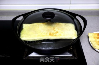 快手三层早餐饼的做法步骤：9