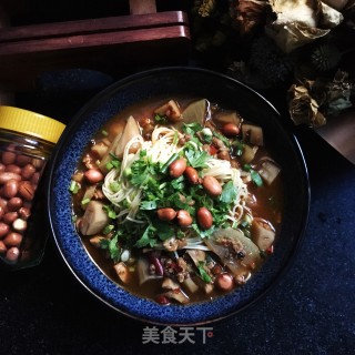鸡汤竹升面的做法步骤：7