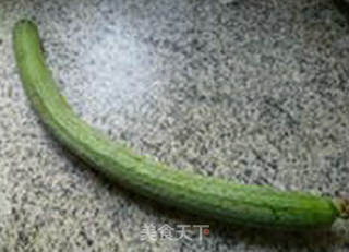 小油豆腐炒丝瓜的做法步骤：1