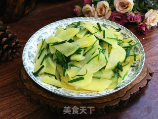 韭菜炒土豆的做法步骤：6