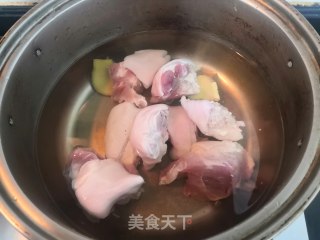 甜辣黄豆猪脚的做法步骤：4