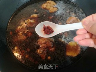 甜辣黄豆猪脚的做法步骤：15