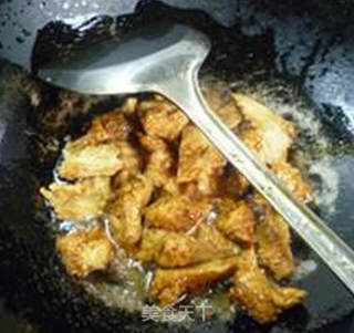 香菇毛豆烤麸的做法步骤：8