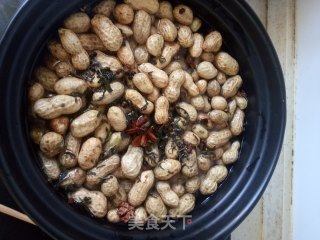 煮茶香花生的做法步骤：4