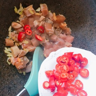 孜然鸡丁的做法步骤：5