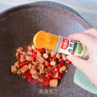 孜然鸡丁的做法步骤：9