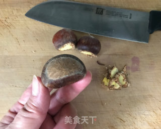 巧剥板栗壳的做法步骤：2