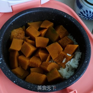蒸南瓜饭的做法步骤：7